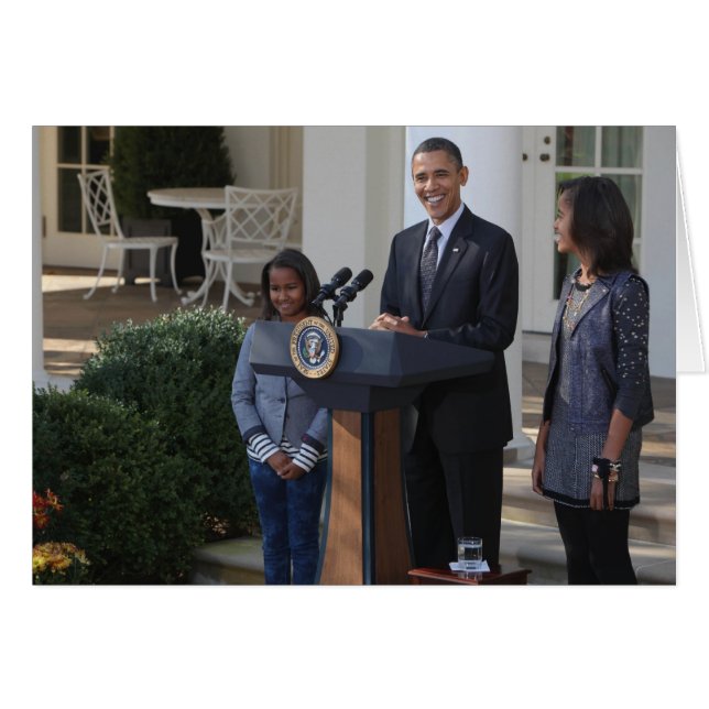 President Barack Obama pardons the (Front Horizontal)