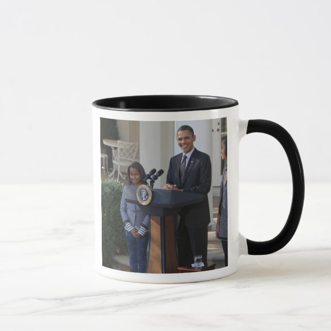 President Barack Obama pardons the Mug (Right)