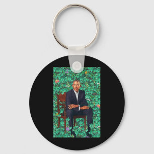 President Barack Obama Portrait Shirt  Key Ring