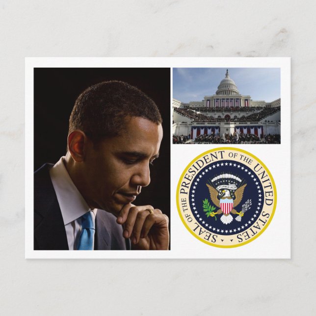 President Barack Obama Postcard (Front)