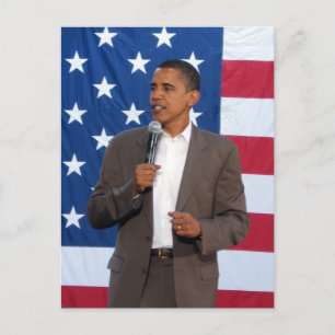 President Barack Obama Postcard