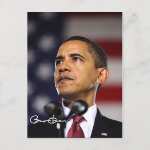 President Barack Obama Postcard