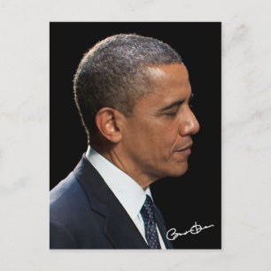 President Barack Obama Postcard