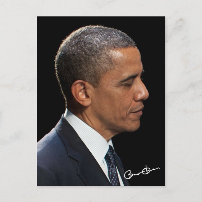 President Barack Obama Postcard (Front)