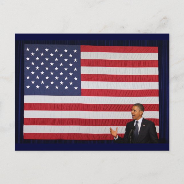 President Barack Obama Postcard (Front)
