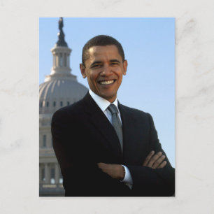 President Barack Obama Postcard
