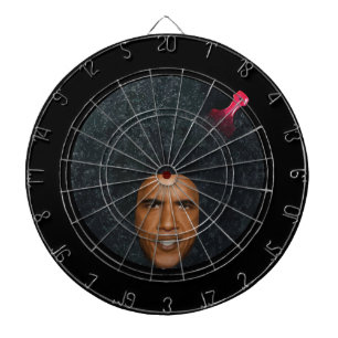 President Barack Obama "Profile" Bullseye Dartboard