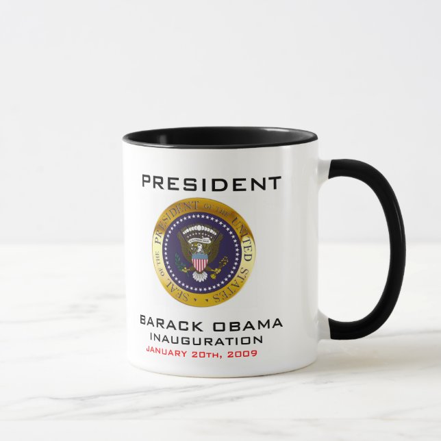 PRESIDENT BARACK OBAMA SPECIAL MUG (Right)