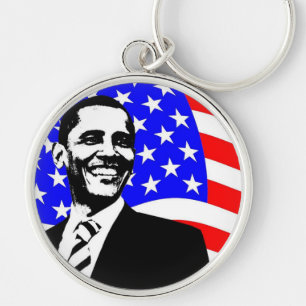 President Barack Obama Support Key Chain