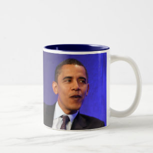 President Barack Obama Two-Tone Coffee Mug