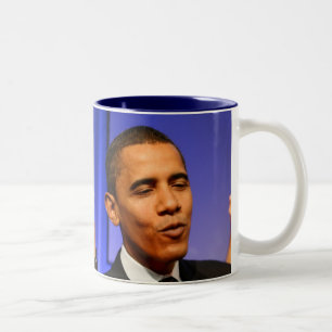 President Barack Obama Two-Tone Coffee Mug