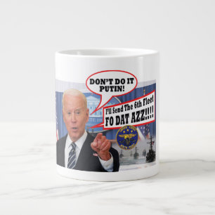 PRESIDENT BIDEN HUMOR - JUMBO COFFEE MUG - 3