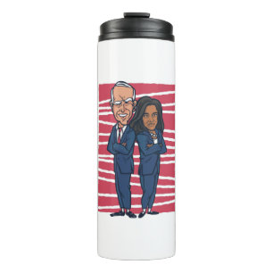 president biden kamala harris thermal tumbler