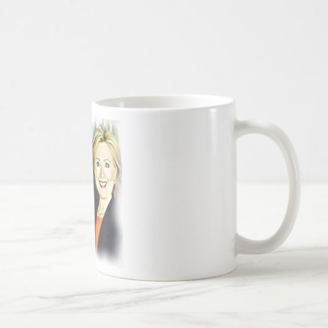 President Bill Clinton & President Hillary Clinton Coffee Mug (Right)