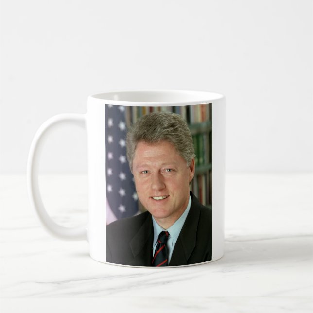 President Bill Clinton Signature Mug (Left)
