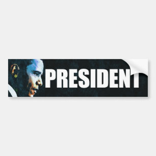 president_bumper_sticker bumper sticker