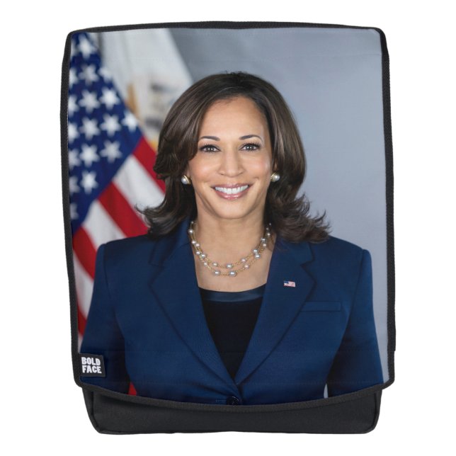President Candidate Kamala Harris US 2024 Backpack (Front)
