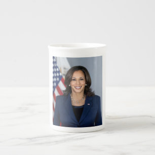 President Candidate Kamala Harris US 2024 Bone China Mug