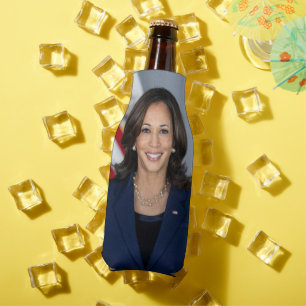 President Candidate Kamala Harris US 2024 Bottle Cooler