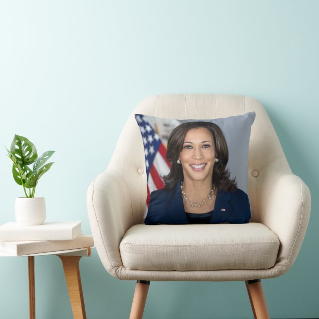 President Candidate Kamala Harris US 2024 Cushion (Chair)
