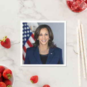 President Candidate Kamala Harris US 2024 Napkin