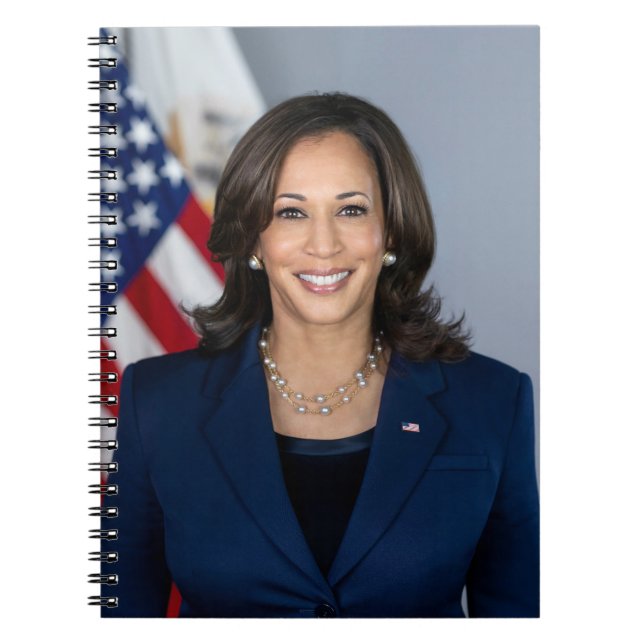 President Candidate Kamala Harris US 2024 Notebook (Front)