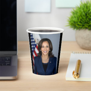 President Candidate Kamala Harris US 2024 Paper Cups