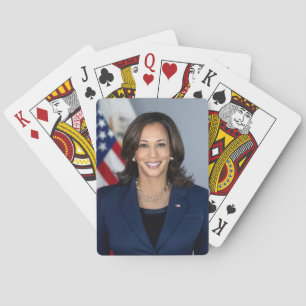 President Candidate Kamala Harris US 2024 Playing Cards
