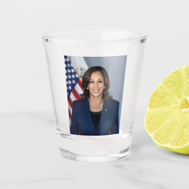 President Candidate Kamala Harris US 2024 Shot Glass (Front)