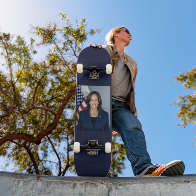President Candidate Kamala Harris US 2024 Skateboard (Outdoor 1)