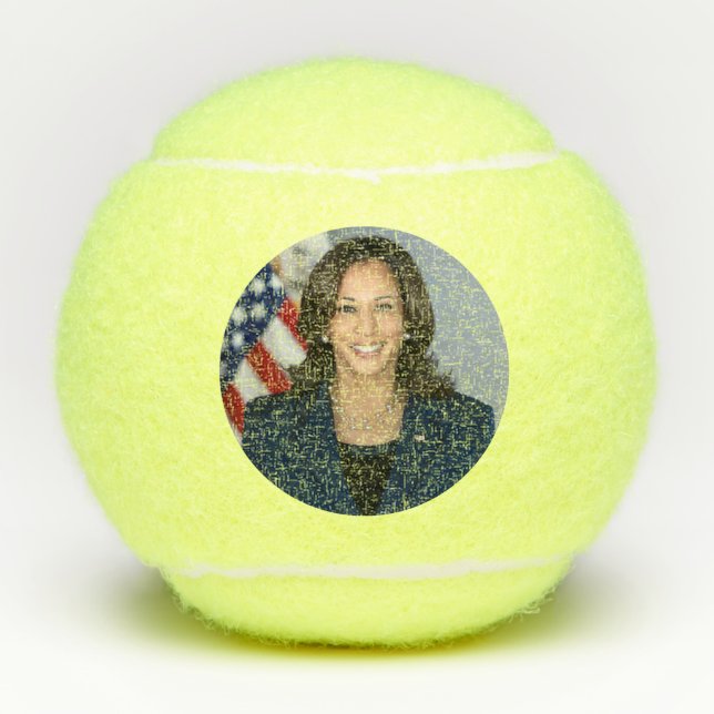 President Candidate Kamala Harris US 2024 Tennis Balls (Front)