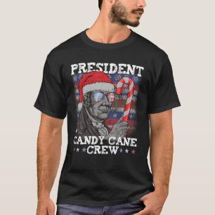 President Candy Cane Crew Hamilton Men Ugly Christ T-Shirt
