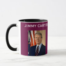President Carter Portrait & Facts Mug