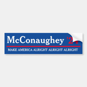 President choice bumper sticker