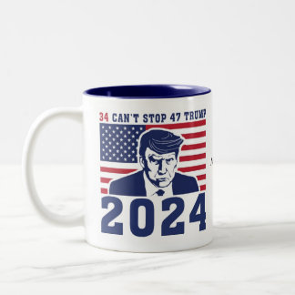 President Donal Trump Mugshot Coffee Cup
