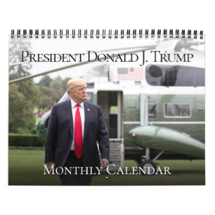 President Donald J Trump 2025 Photo Calendar