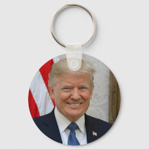 President Donald Trump[ 2017 Portrait Key Ring