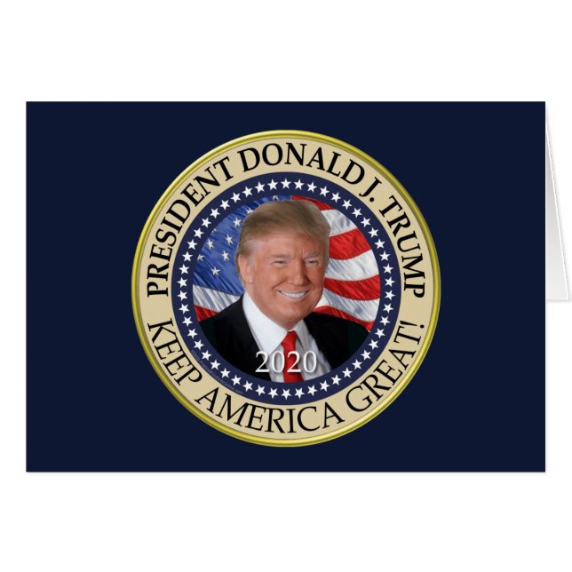 President Donald Trump 2020 Keep America Great (Front Horizontal)