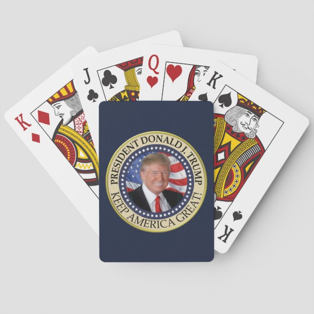 President Donald Trump 2020 Keep America Great Playing Cards (Back)