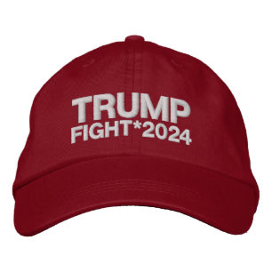 President Donald Trump 2024 Fight Fight Fight Embroidered Hat