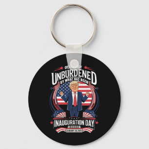 President Donald Trump 2025 Unburdened By What Has Key Ring