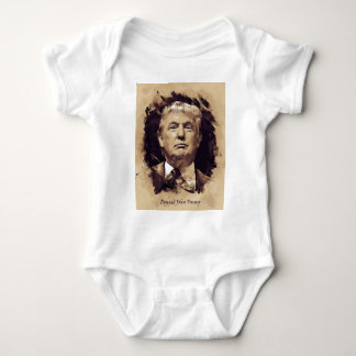 President Donald Trump Baby Bodysuit