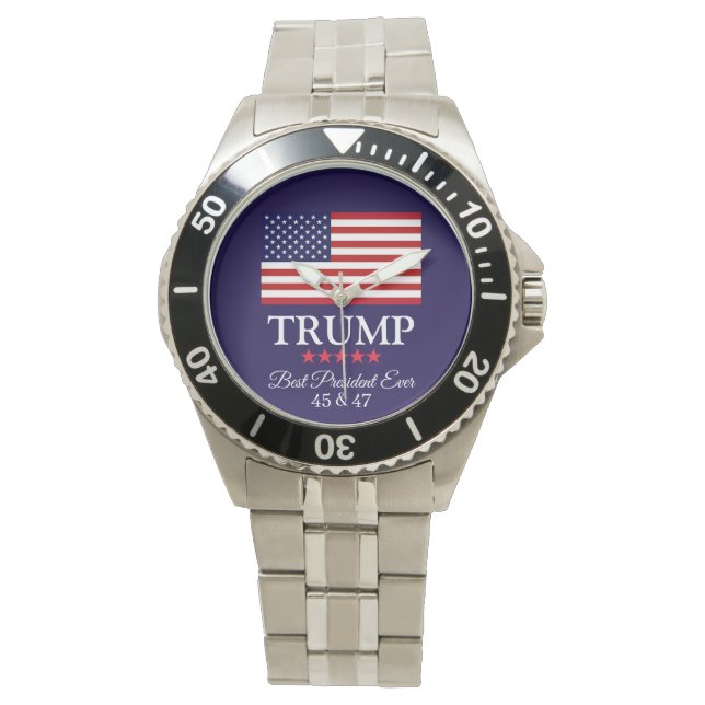 PRESIDENT DONALD TRUMP BEST PRESIDENT EVER WATCH (Front)