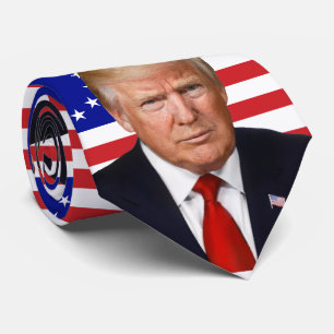 President Donald Trump - Betsy Ross Flag! Tie