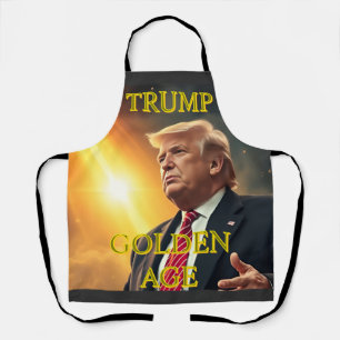 PRESIDENT DONALD TRUMP GOLDEN AGE APRON
