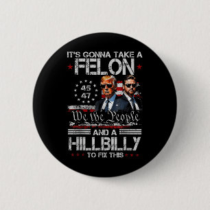 President Donald Trump Inauguration 2025 Tees Trum 6 Cm Round Badge