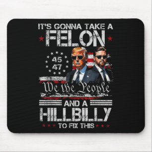 President Donald Trump Inauguration 2025 Tees Trum Mouse Pad
