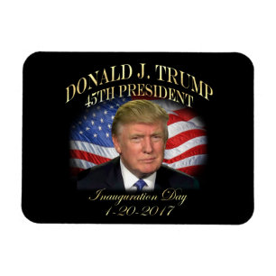 President Donald Trump Inauguration Commemorative Magnet