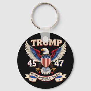 President Donald Trump Inauguration Day 2025  Key Ring