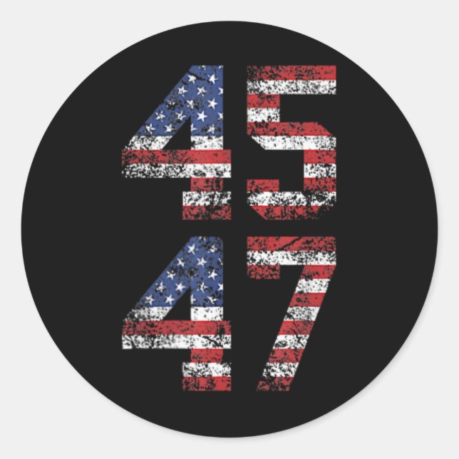 President Donald Trump Inauguration Day 2025 Memor Classic Round Sticker (Front)